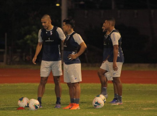 Galería: Así fue el entrenamiento de Honduras antes de enfrentar a Jamaica