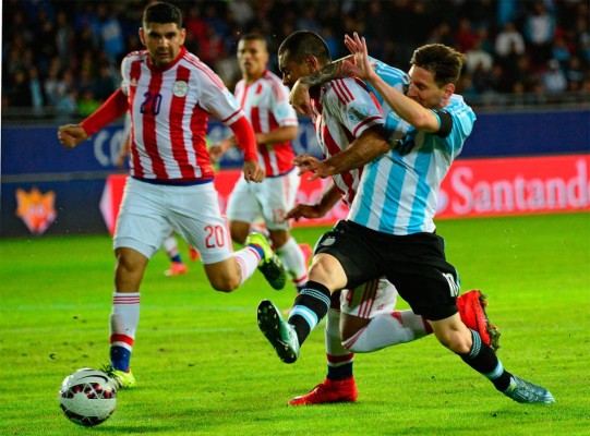 Las mejores fotos de Argentina-Paraguay y Uruguay-Jamaica en Copa América 2015