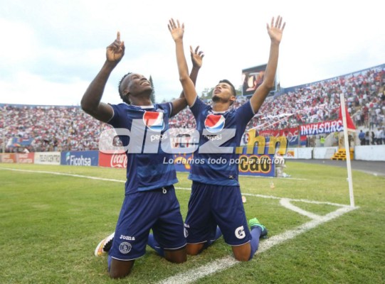Estas son las mejores fotos que dejó las semifinales del fútbol de Honduras
