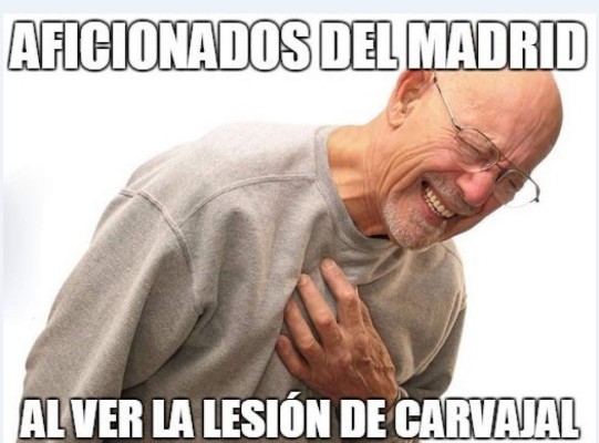 Más lesionados: Los crueles memes que dejó el triunfo del Real Madrid frente al Valencia