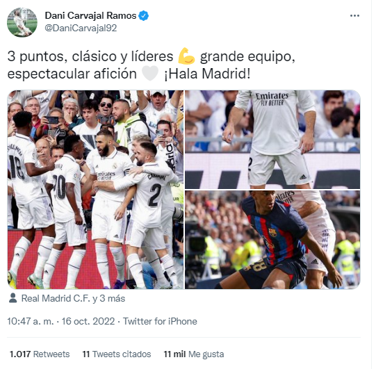 Toni Kroos lo deja claro: los mensajes de los jugadores del Real Madrid por el contundente triunfo sobre el Barcelona