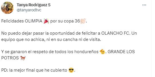Periodistas hondureños reaccionan tras el título 36 de Olimpia ante Olancho FC: “Liga predecible y pequeña para Troglio”