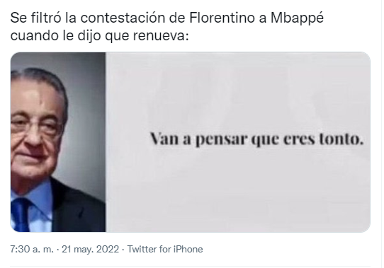 Destrozan al Real Madrid y lo celebran en Barcelona: los terribles memes que dejó la renovación de Mbappé con el PSG