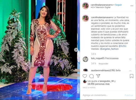 En familia y con mucha elegancia, así pasaron la navidad los famosos de Honduras