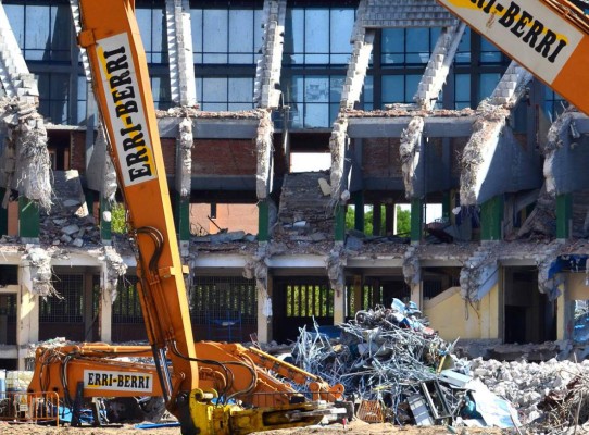 Doloroso: Así luce ahora el Vicente Calderón, la vieja 'caldera' del Atlético de Madrid
