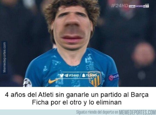 Los otros memes donde humillan a Messi y al Barcelona tras caer ante el Atlético de Madrid