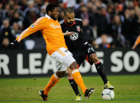 Boniek García y el Houston Dynamo .