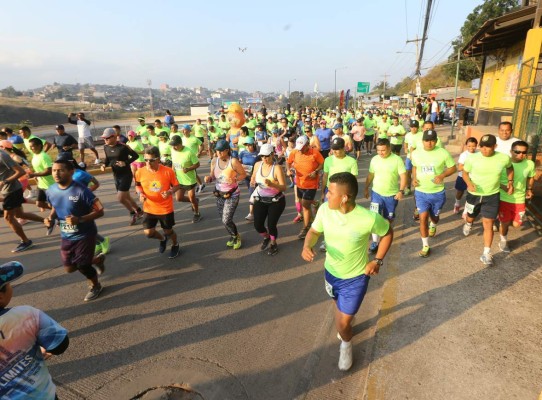 Las mejores Imagenes de la carrera Eco amistad Internacional en Santa Lucía Tegucigalpa