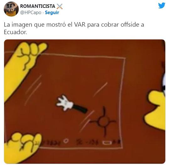 El VAR es protagonista: Los jocosos memes del Qatar vs Ecuador en el inicio de la Copa del Mundo