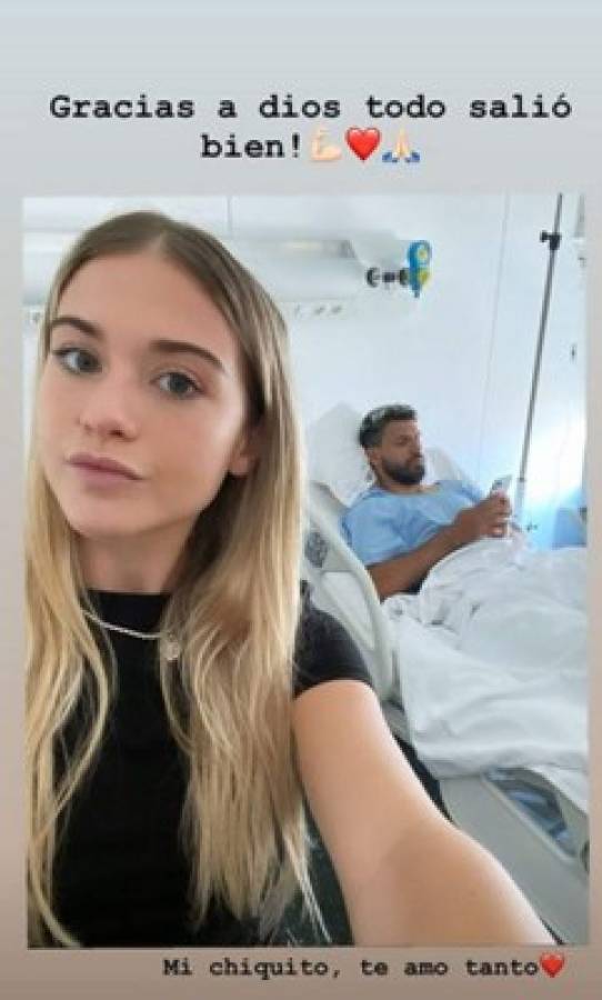 Sofía Calzetti, la joven de 23 años que cuida en casa al 'Kun' Agüero tras ser operado