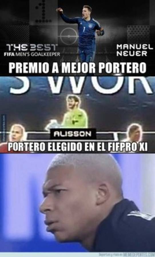 Cristiano Ronaldo y Messi son destrozados con memes tras los premios The Best