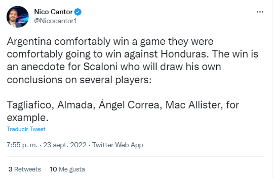 Periodistas reaccionan tras el baile que le dio Argentina a Honduras en Miami y por lo que ocurrió al final con Messi