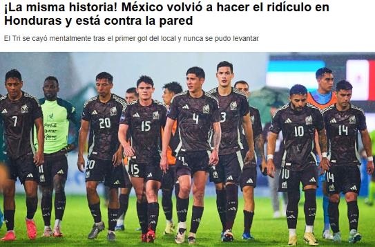 Prensa de México tras derrota y agresión a Javier Aguirre: “Perdimos, pero a Honduras hay que descalificarla”