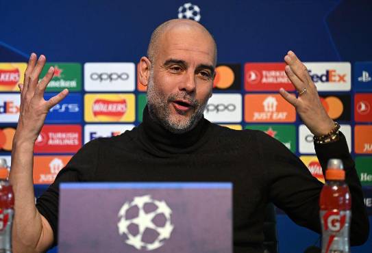 Pep Guardiola habló del Real Madrid en conferencia de prensa del Manchester City.