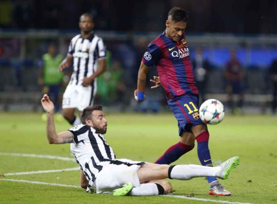 Las mejores fotos del partido Barcelona-Juventus