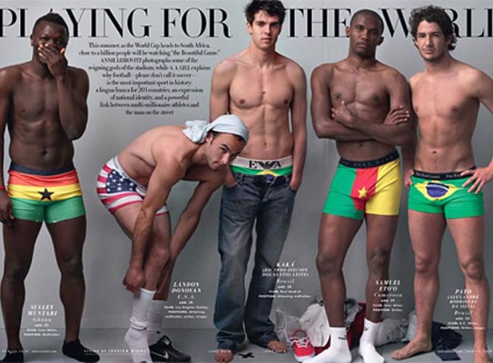 Los futbolistas que decidieron posar en calzoncillos