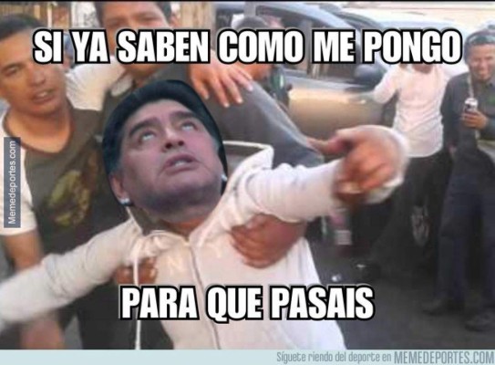 Los otros memes que no has visto de Messi y Maradona tras el Argentina-Nigeria