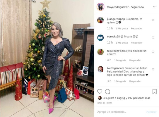 En familia y con mucha elegancia, así pasaron la navidad los famosos de Honduras