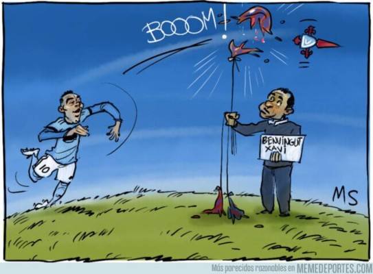 Los jocosos memes que dejó la presentación de Xavi en Barcelona: Salvavidas, enfermería y resurrección