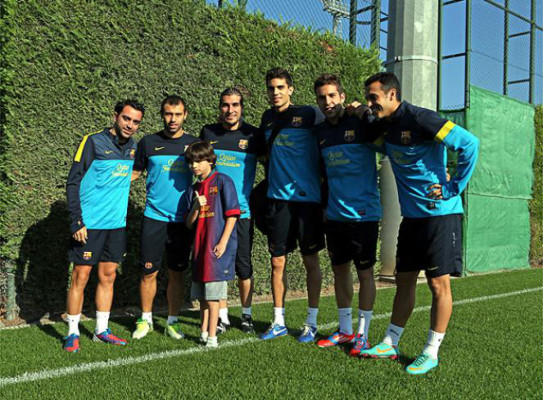 Gabriel Muniz, niño brasileño sin pies, cumple su sueño.