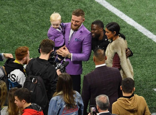 Fotos: Conor McGregor se roba el show y futbolista sorprende en el Super Bowl 2019