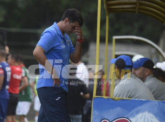 Las imágenes que no viste en televisión del Marathón-Motagua