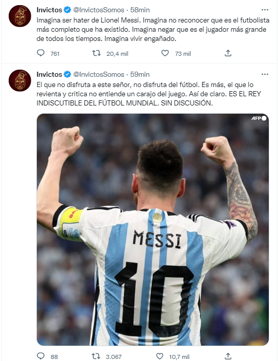 El mundo rendido ante “un marciano llamado Messi”: medios piden “vestir” a Leo tras exhibirse en el Argentina - Croacia
