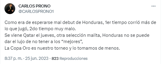 Prensa mexicana se preocupa por Honduras: “Una de sus peores selecciones; no merecen su actualidad”