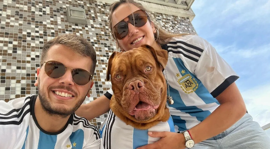 Canceló su boda para irse al Mundial de Qatar y seguir a Argentina; ahora un jeque le hizo esta tremenda propuesta