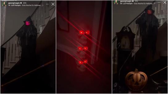 Brujas, fantasmas y calaveras: así luce la mansión del terror de Cristiano Ronaldo para Halloween