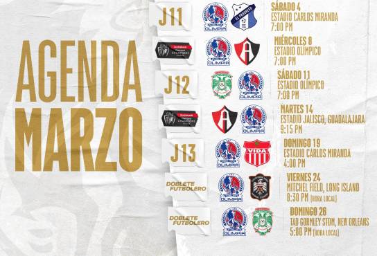 ¡Dura tarea! Olimpia, contra el reloj, la presión por mantener el invicto, clasificar en Concacaf y cumplir su agenda de amistosos