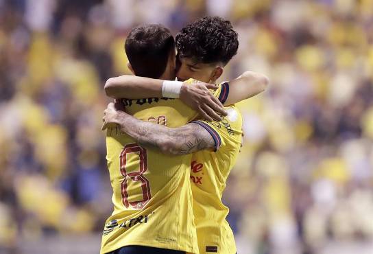 América ha dado el primer golpe en la final de la Liga MX. Foto: EFE