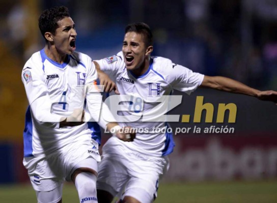 ¡La celebración de la Sub 17 de Honduras al clasificar al Mundial!