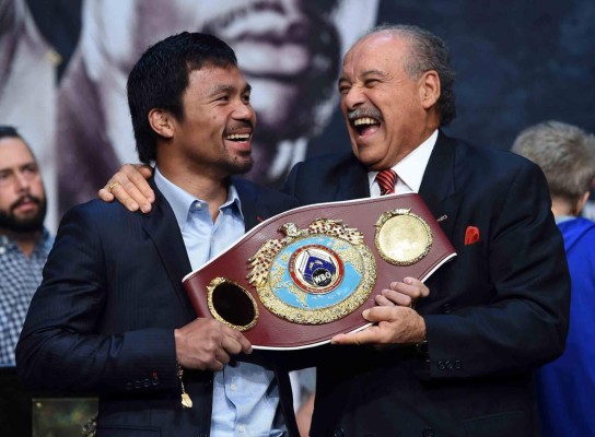 La mejores imágenes previo a la pelea del siglo