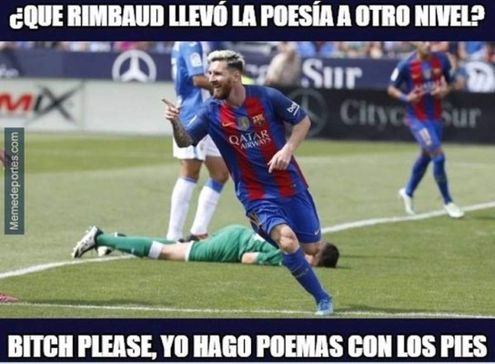 Lionel Messi y Luis Suárez son protagonistas de los divertidos memes