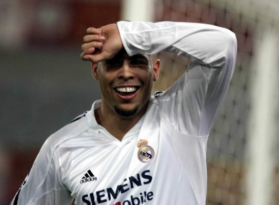 Las camisetas que Ronaldo Nazario vistió durante su carrera