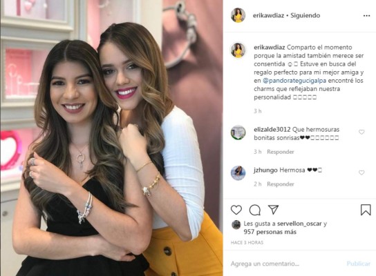 Entre muchas rosas: Así pasaron San Valentín las presentadoras hondureñas