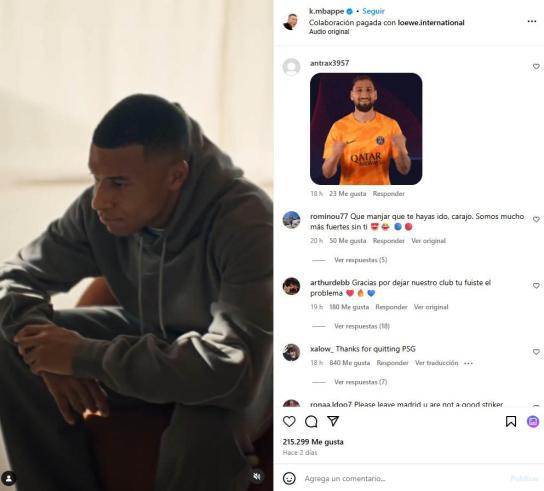 Mbappé es atacado por los aficionados del PSG luego de la clasificación a la gran final de la Champions League