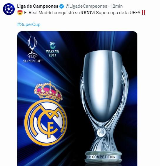 “La era Mbappé y los nuevos galácticos”: Lo que dice la prensa mundial tras título del Real Madrid en la Supercopa de Europa