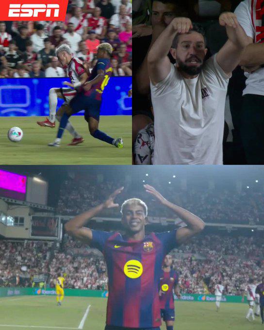 El VAR no existió en el gol de Yamal, la terrible cancha de Vallecas y el inesperado héroe de Barcelona ante Rayo Vallecano