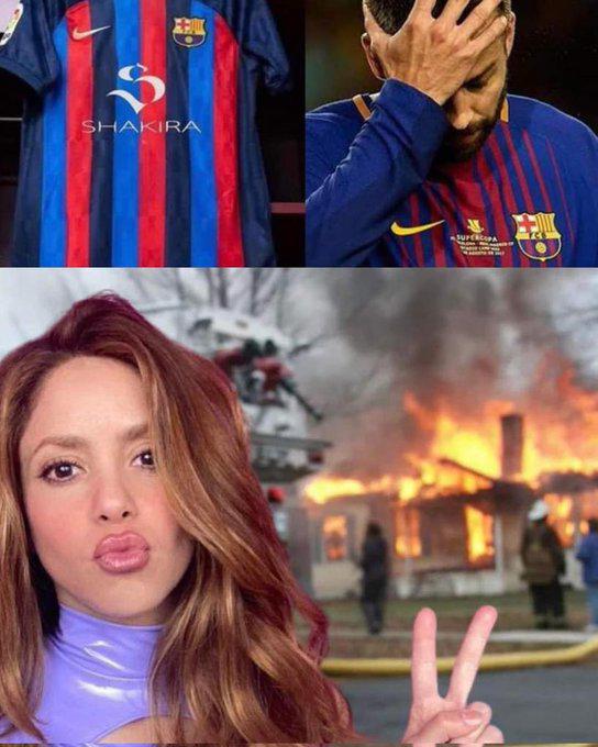 Piqué anunció su retiro del fútbol y los memes destrozan al jugador del Barcelona; Shakira es protagonista también