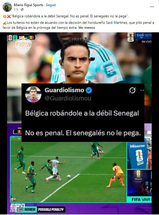 ¿Acierto o error? Las reacciones a la dura decisión de Saíd Martínez en el Mundial y la nota que le dan
