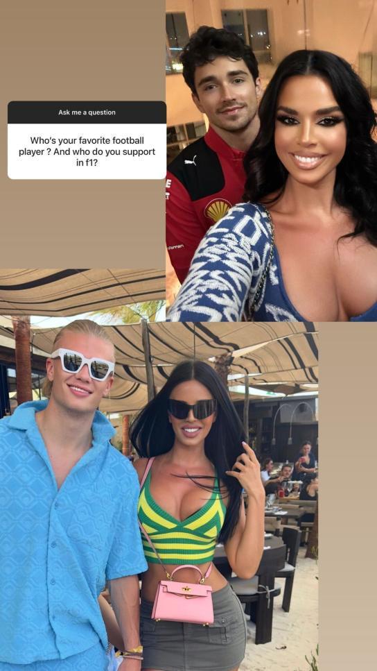 Sorpresa: La explosiva modelo Ivana Knoll destapa quién es su jugador favorito con una foto junto al crack