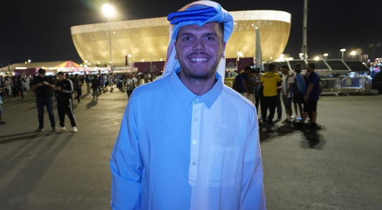 Canceló su boda para irse al Mundial de Qatar y seguir a Argentina; ahora un jeque le hizo esta tremenda propuesta