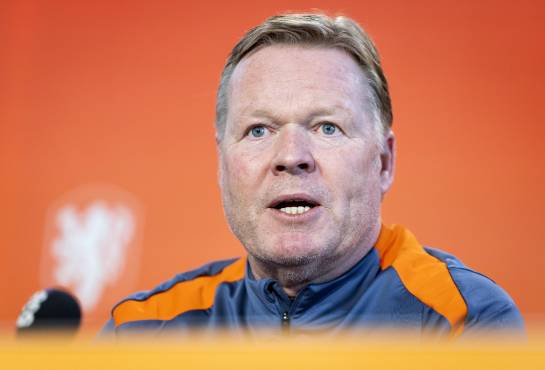 Ronald Koeman, DT de Países Bajos, enfrentará a España en los cuartos de final de la Liga de Naciones de la UEFA.