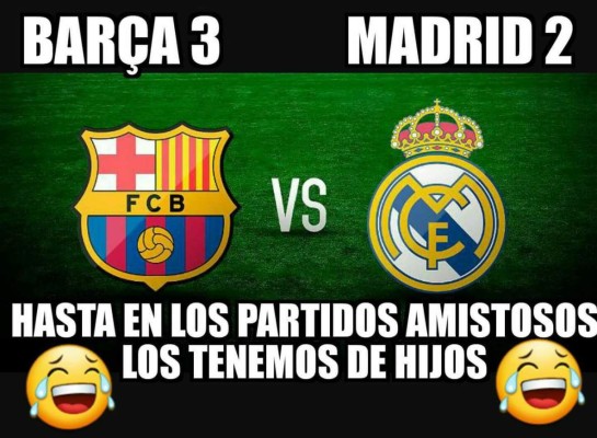 Terribles memes contra Neymar dejó el triunfo del Barcelona ante Real Madrid