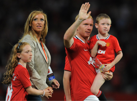 La despedida de Paul Scholes.