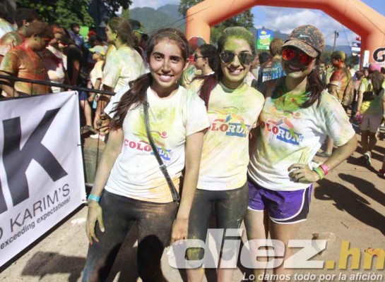Las chicas mas bellas de el Colo Run 2014