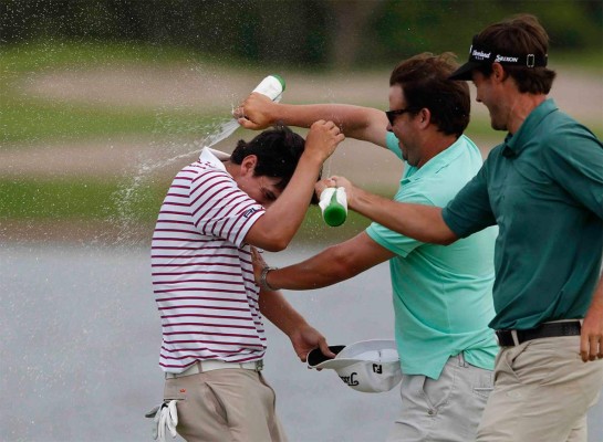 Felipe Velásquez, venezolano que se lleva el Honduras PGA Tour Latinoamérica de golf