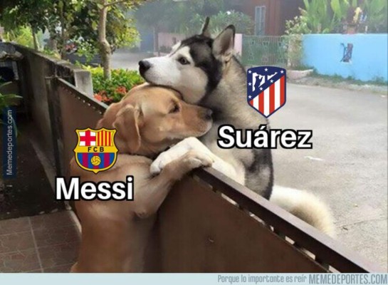 Messi y Luis Suárez, protagonistas de los memes tras el duro empate entre Barcelona y Atlético